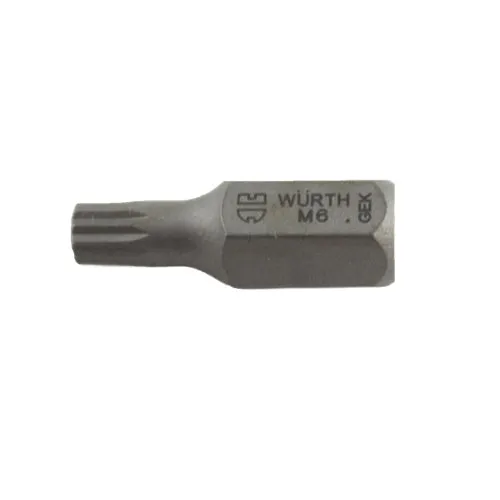 Triple Square Bit (12 Point) M10, 1/4 Inch Drive, 30mm Length