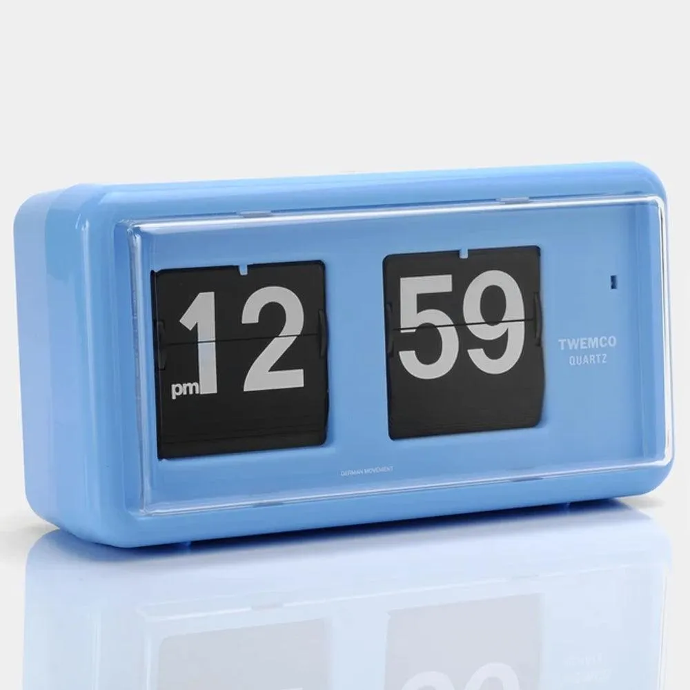 Twemco QT-30 Flip Clock Blue