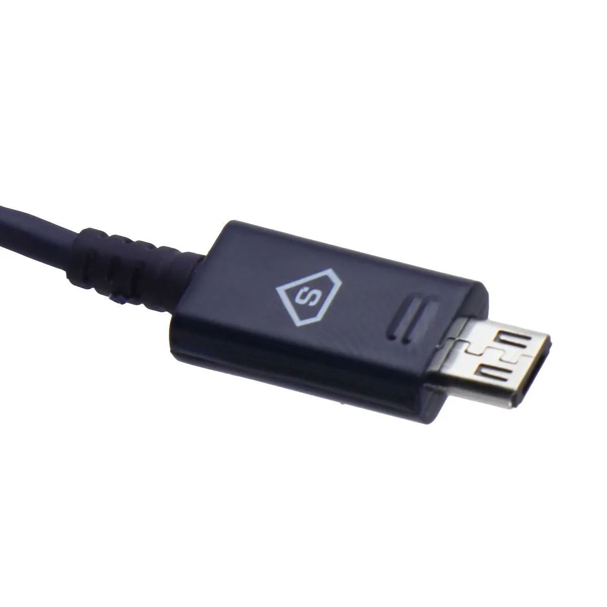 Universal (3.3-Foot) Micro-USB to USB Charge and Sync Cable - Navy Blue