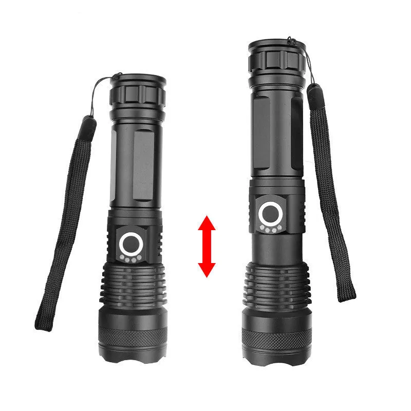 USB Charging Zoom P50 Flashlight