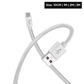 USB Type-C to USB-A 2.0 Male Cable | Charger Extension 10cm 1m 2m 3m