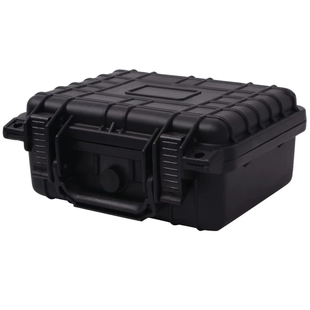 vidaXL Protective Case Black 27x24.6x12.4 cm