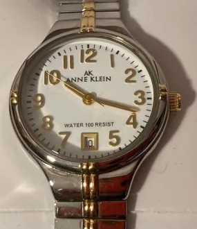 Vintage Anne Klein Wrist Watch, in Original Case, Fashion, Time, Clock, Clothing Accessory, Quality, Nice, In Box, Free Shipping in the U.S.