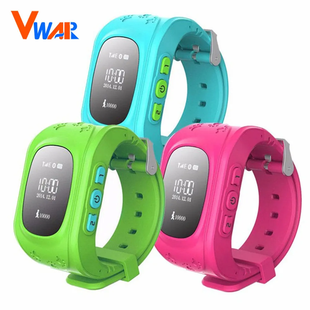 Vwar Q50 GPS Smart Kid Safe smart Watch SOS Call Location Finder Locator Tracker for Child Anti Lost Monitor Baby Son Wristwatch