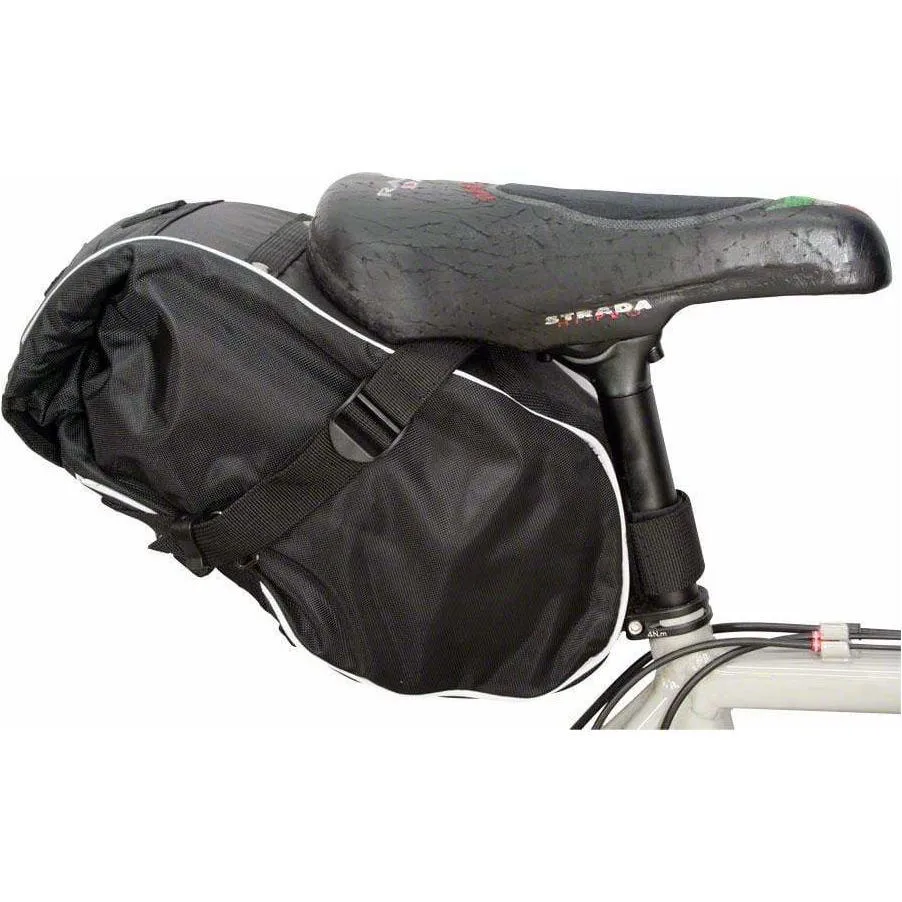 Waterproof Saddle Trunk: Black