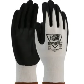 West Chester 713HGWFN/L Seamless Knit Polykor Blended Glove with Nitrile Coated Foam Grip on Palm & Fingers