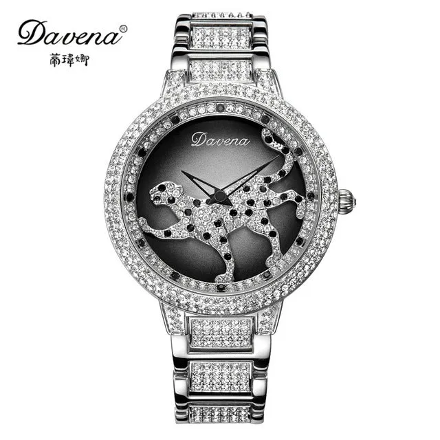 Women Luxury Watch Elegant Ladies Quartz Steel High Quality Waterproof Watch