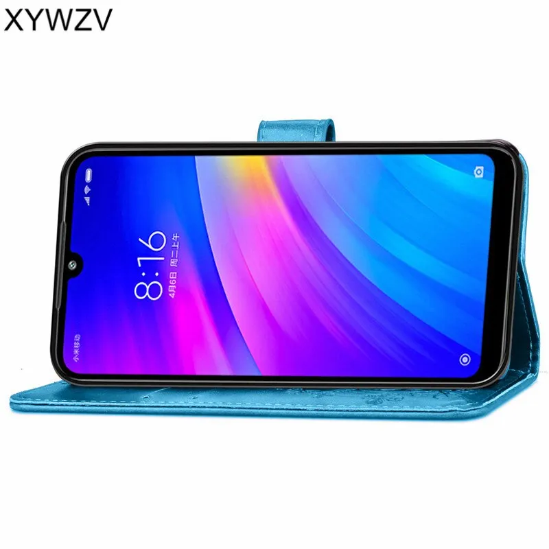 Xiaomi Redmi 7 Case Luxury PU Cover Flip Wallet Phone Case For Xiaomi Redmi 7 Back Cover For Xiaomi Redmi 7 Card Holder Fundas ^