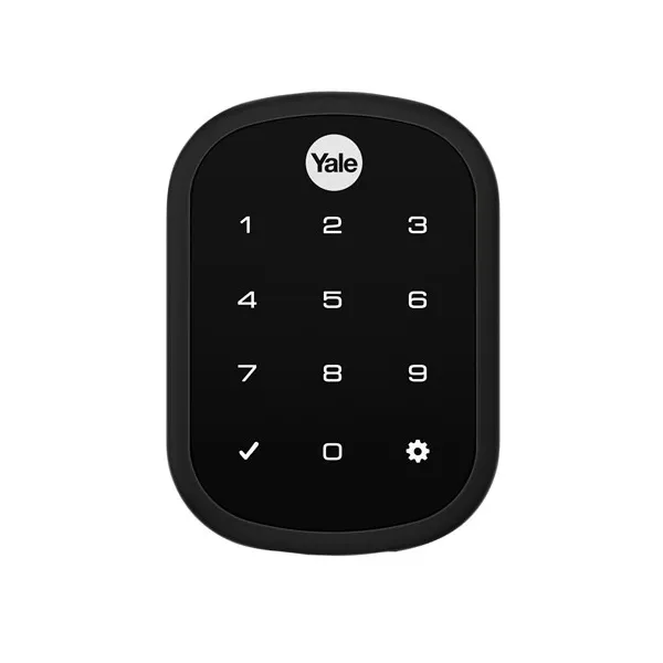 Yale Assure SL Electronic Digital Deadbolt Matt Black with Home Module