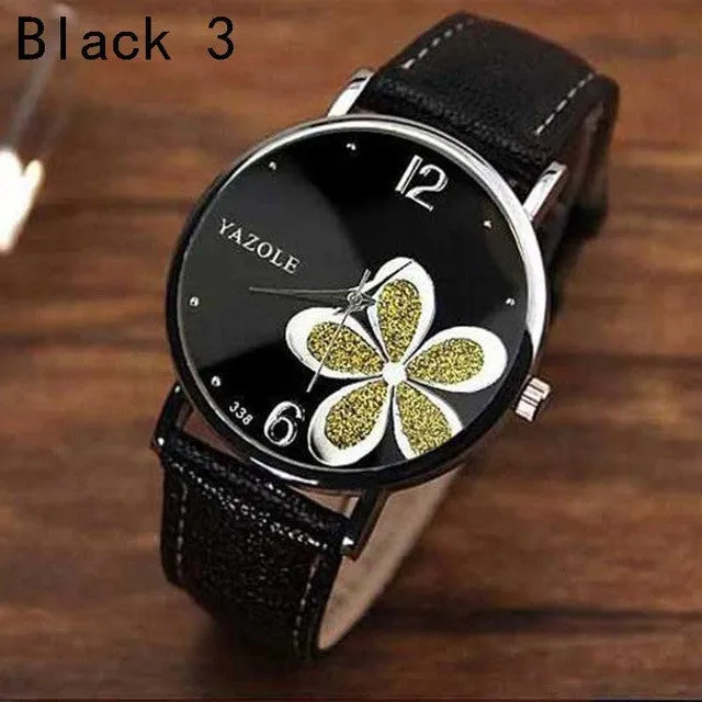 YAZOLE Women's watch the top luxury famous brand wristwatches fashion leisure clock reloj masculino women quartz watch