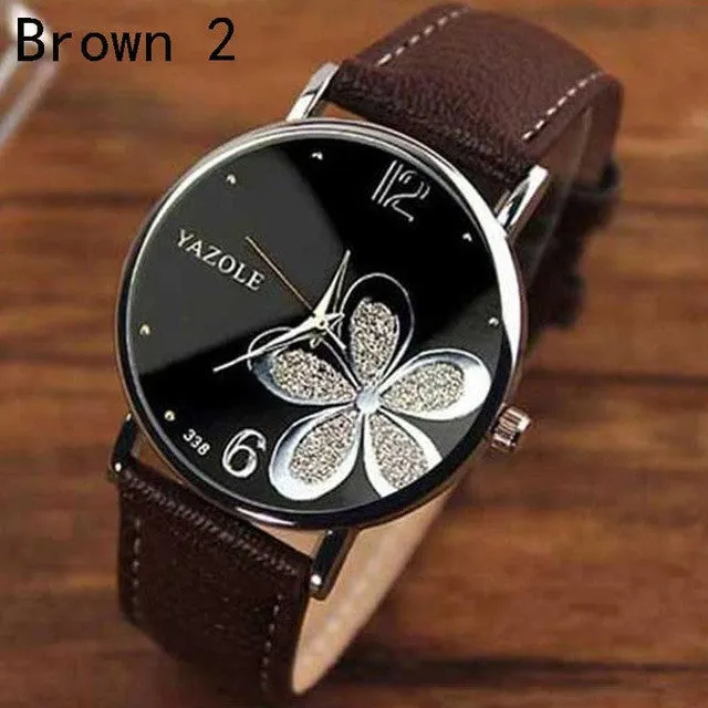 YAZOLE Women's watch the top luxury famous brand wristwatches fashion leisure clock reloj masculino women quartz watch