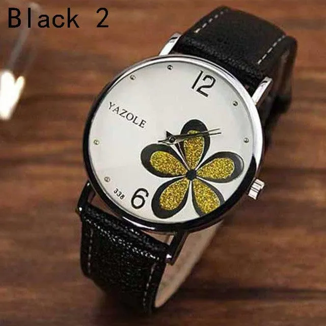 YAZOLE Women's watch the top luxury famous brand wristwatches fashion leisure clock reloj masculino women quartz watch