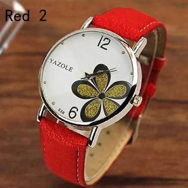 YAZOLE Women's watch the top luxury famous brand wristwatches fashion leisure clock reloj masculino women quartz watch