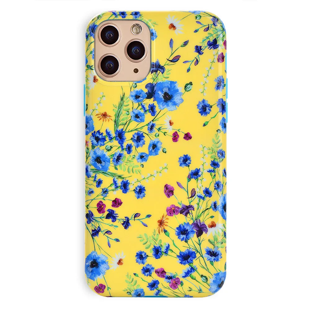 Yellow Wildflowers iPhone Case