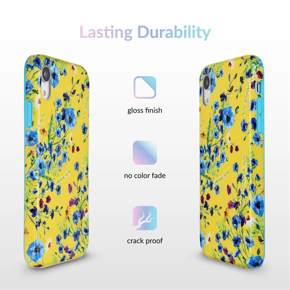 Yellow Wildflowers iPhone Case