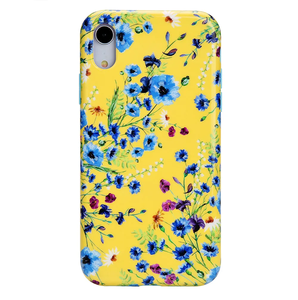 Yellow Wildflowers iPhone Case