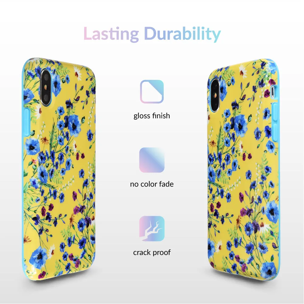 Yellow Wildflowers iPhone Case