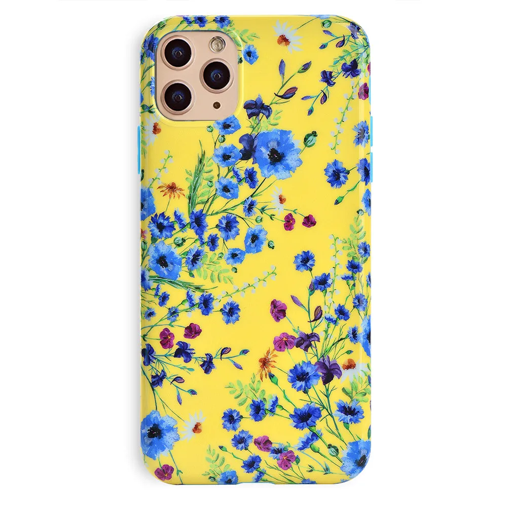 Yellow Wildflowers iPhone Case