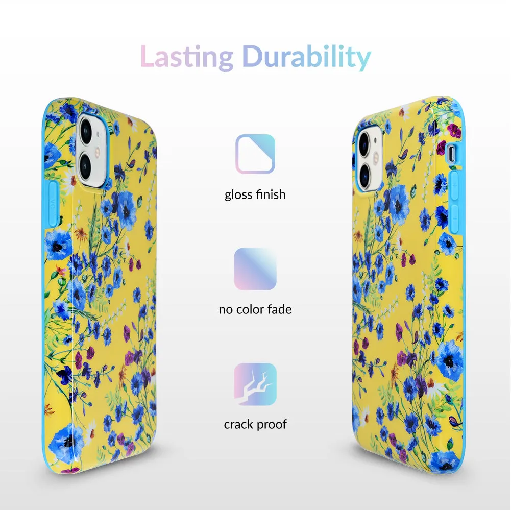 Yellow Wildflowers iPhone Case