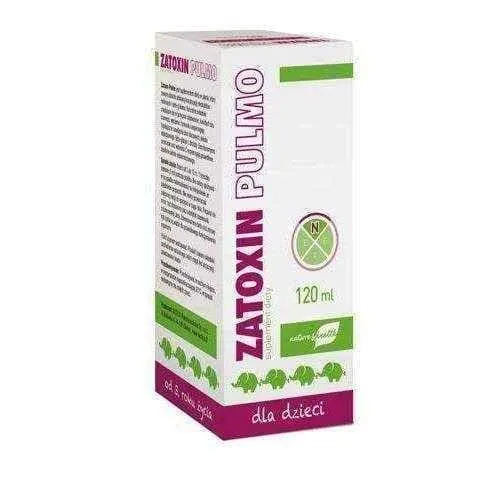 ZATOXIN Pulmo liquid 120ml for children aged 3  immune system for kids